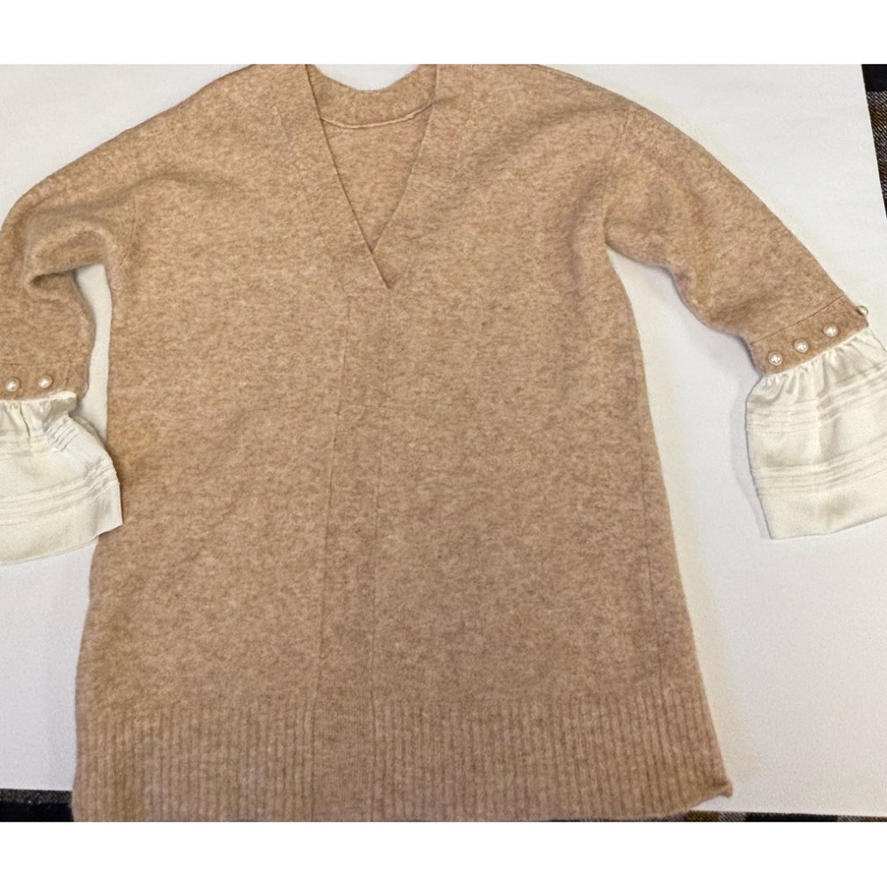 Philip Lim alpaca blend sweater with cuff detail